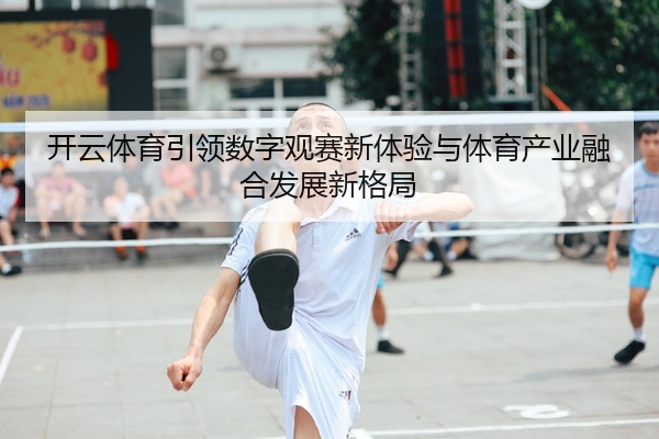 开云体育引领数字观赛新体验与体育产业融合发展新格局